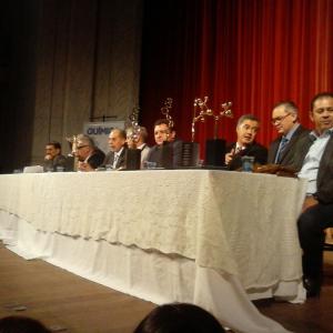 Solenidade de premiação nacional do ano de 2015
