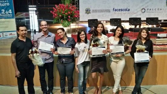Alunas do Projeto de iniciação a docência foram campeãs do I concurso de vídeo aula.