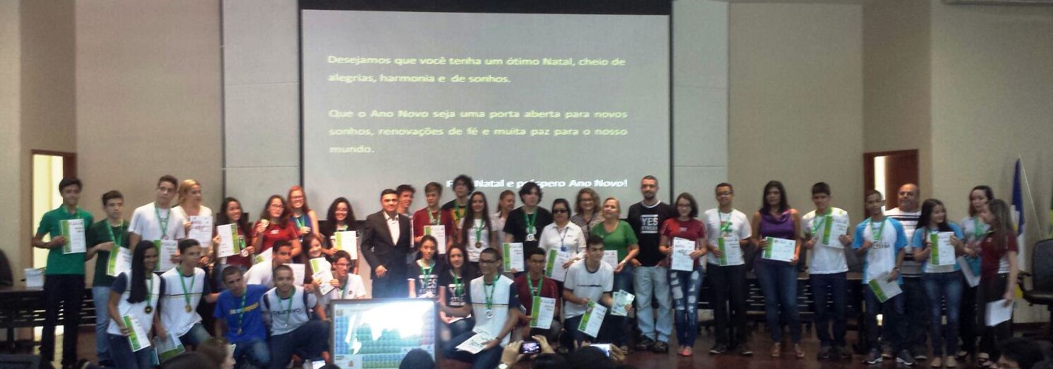 Solenidade de Premiação da OTQ 2015, aconteceu hoje (15/12/2015), no Teatro CUICA da UFT, em Palmas -TO.