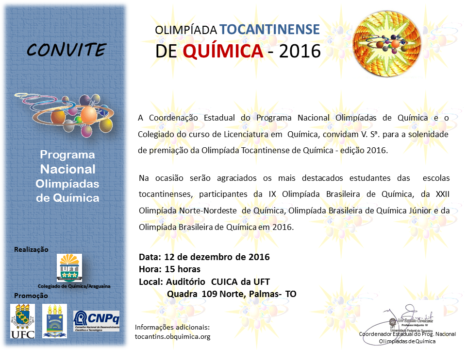 Convite Solenidade 2016