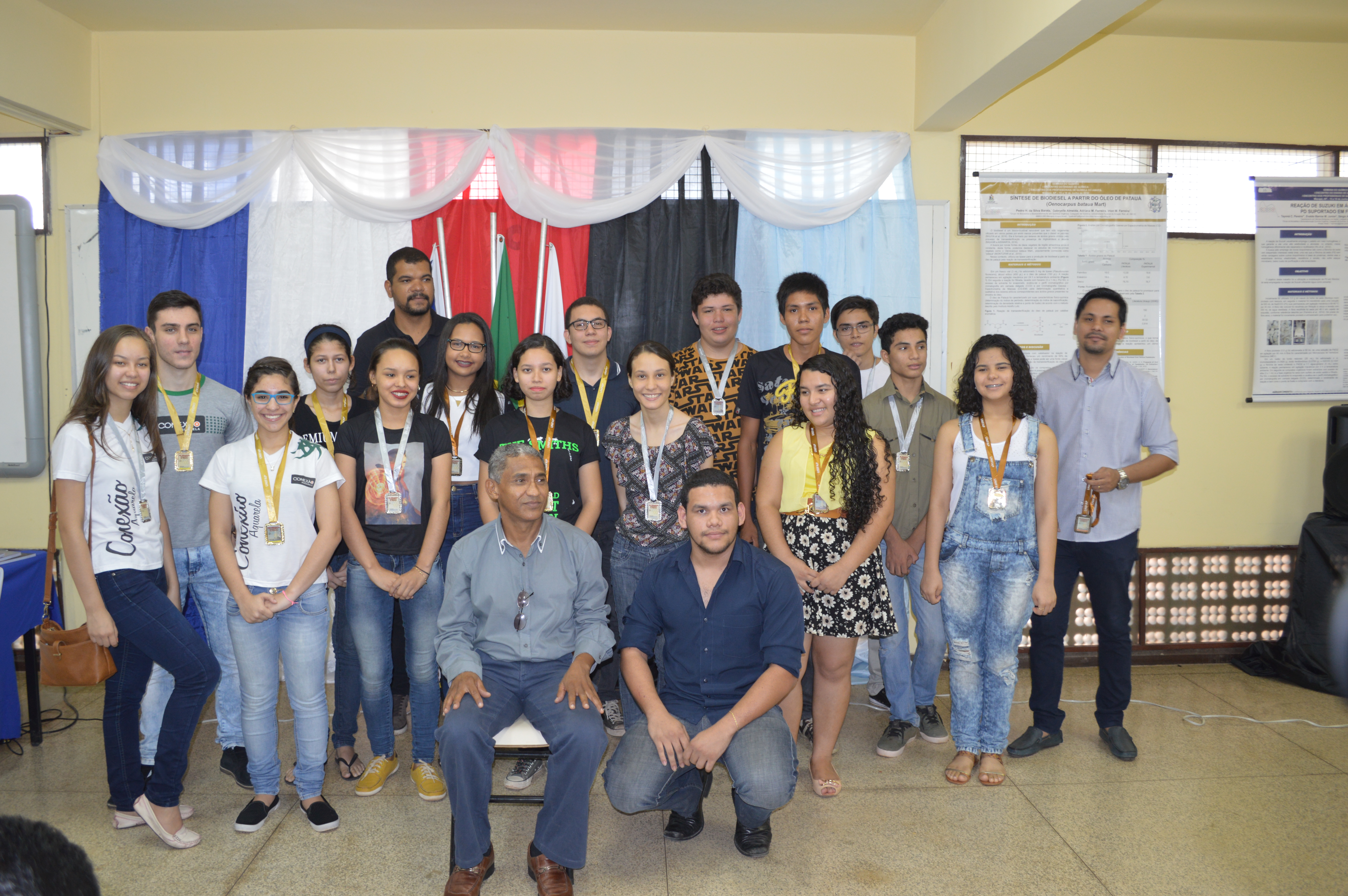 CERIMÔNIA DE PREMIAÇÃO DA XV OLIMPÍADA AMAPAENSE DE QUÍMICA - 2016