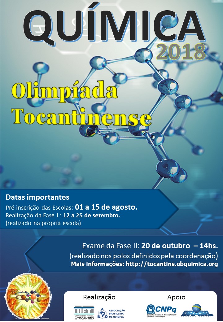 Olimpíada Tocantinense / OTQ – Edição 2018