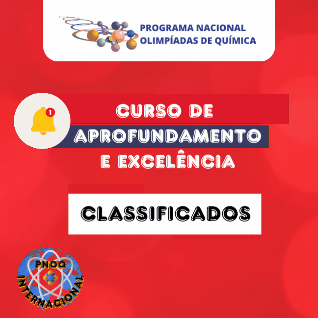 Lista de Classificados para Curso de Excelência