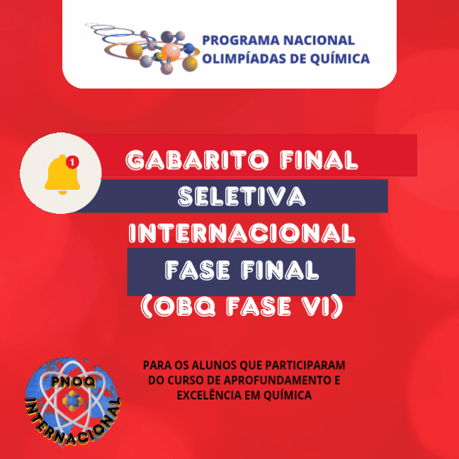 Gabarito Final - Seletiva Internacional