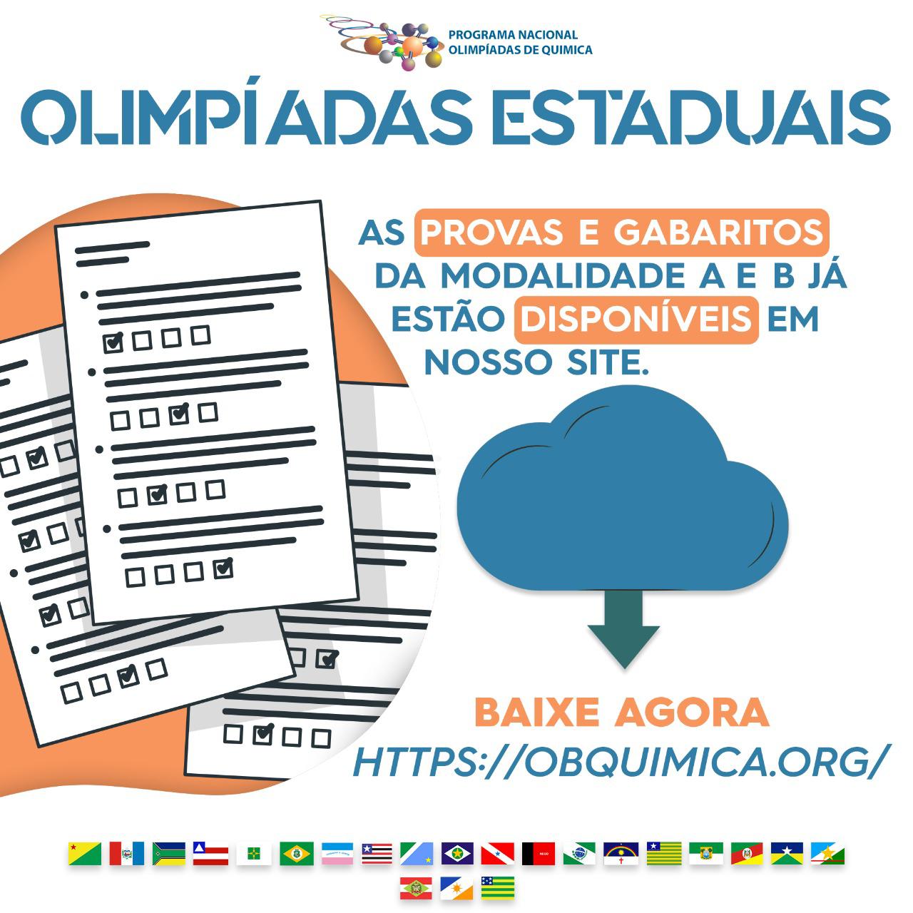 Provas e gabarito Exames Estaduais aplicadas em 28/03/2021