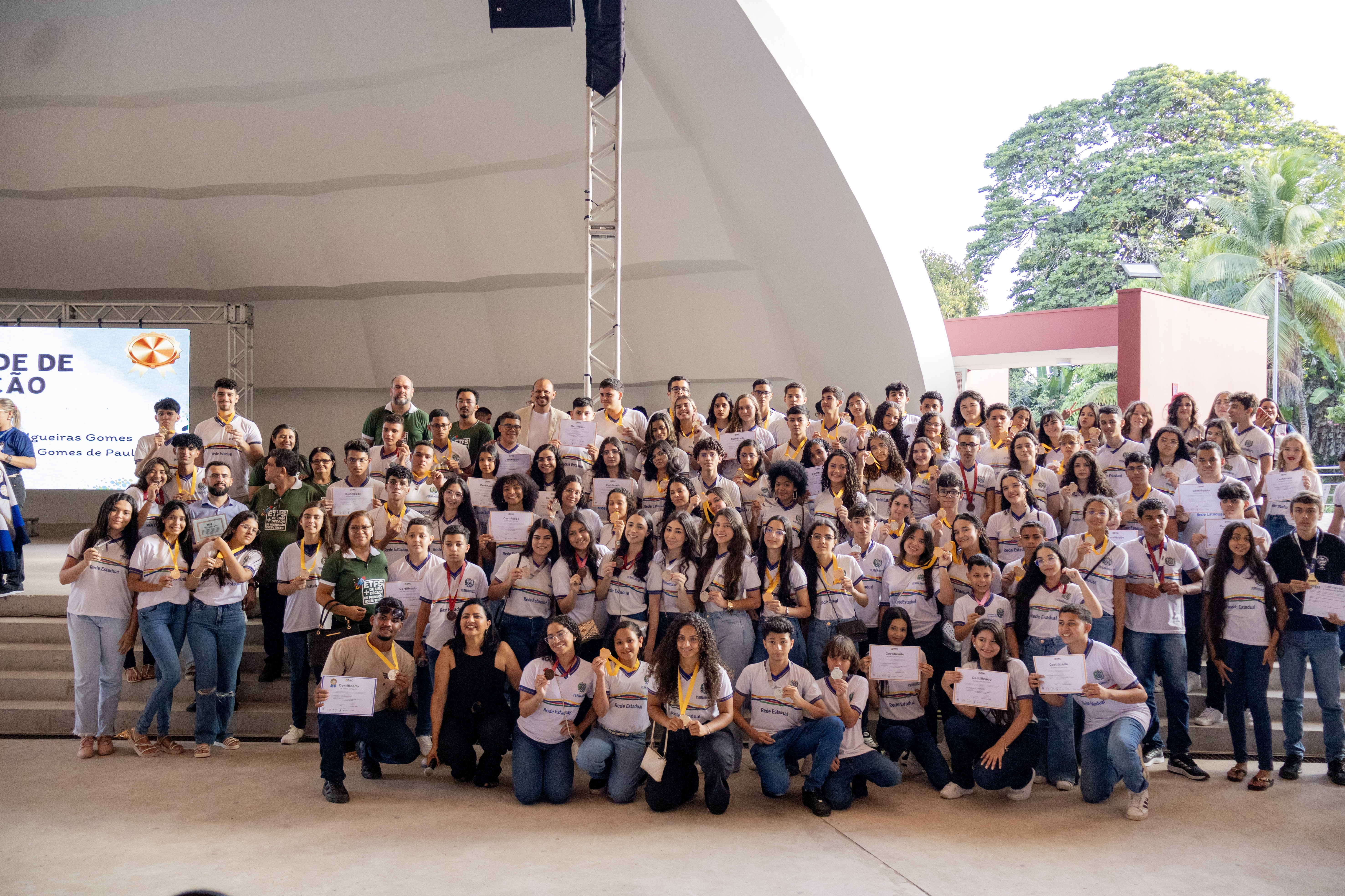 FOTOS e VÍDEOS DA SOLENIDADE DE PREMIAÇÃO 2024: ONC/OPEQ/QUIMENINAS/OBQ/NORTE-NORDESTE/OBESQ/OBQJr