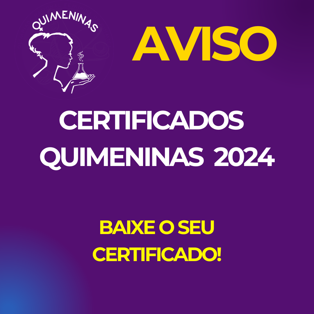 Certificados da Quimeninas 2024