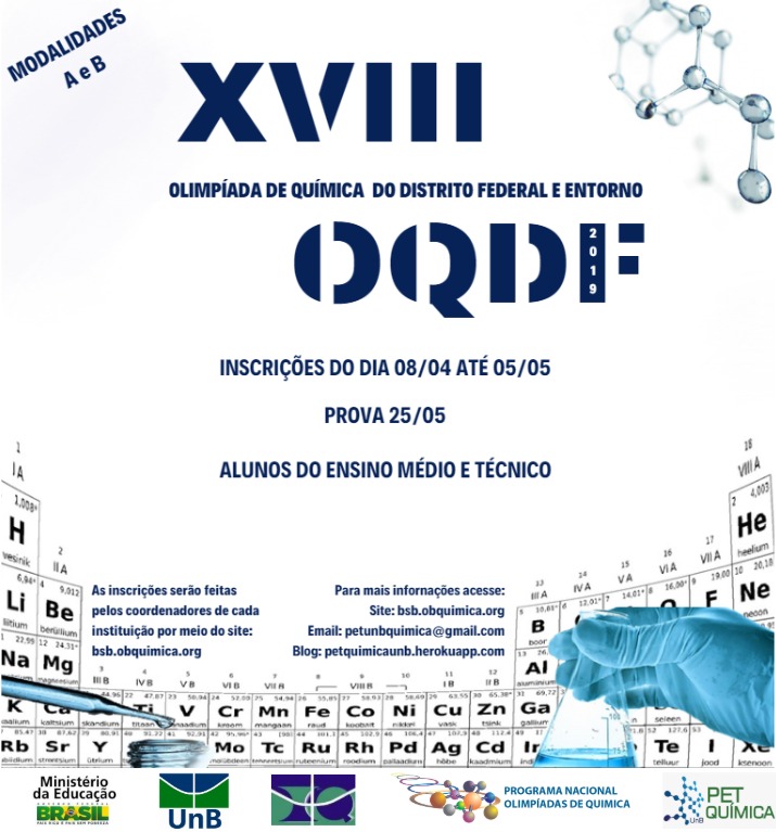 Medalhas OBQ, OBQJr e ONC