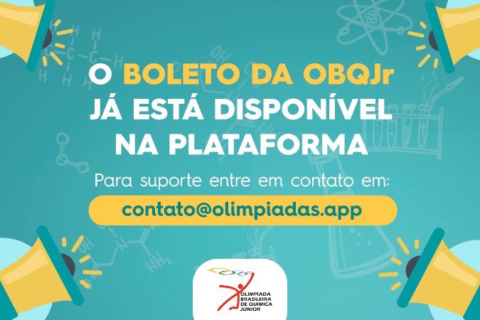 Boleto OBQJr disponível!