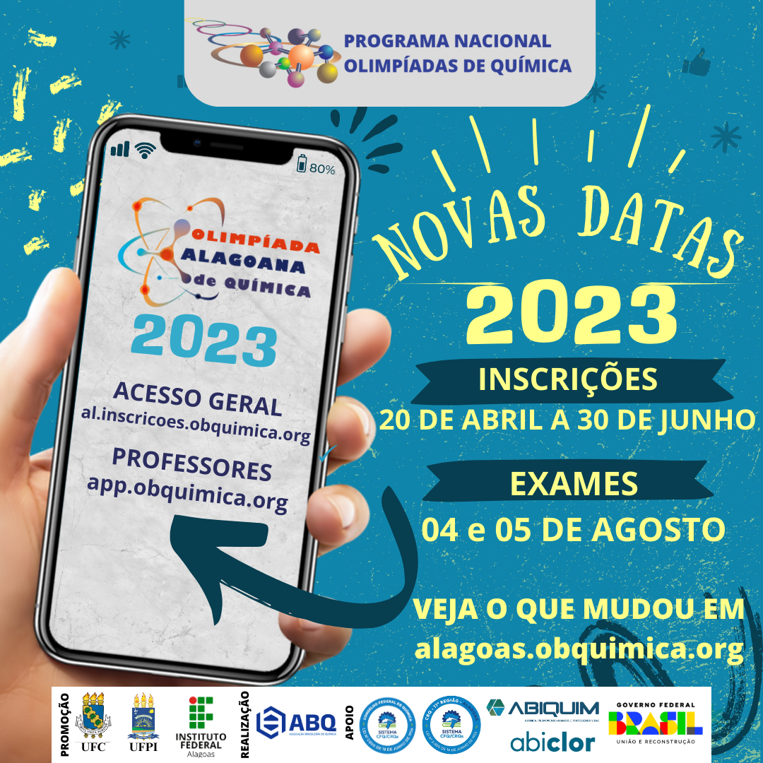 OLIMPÍADA ALAGOANA DE QUÍMICA - ED. 2023