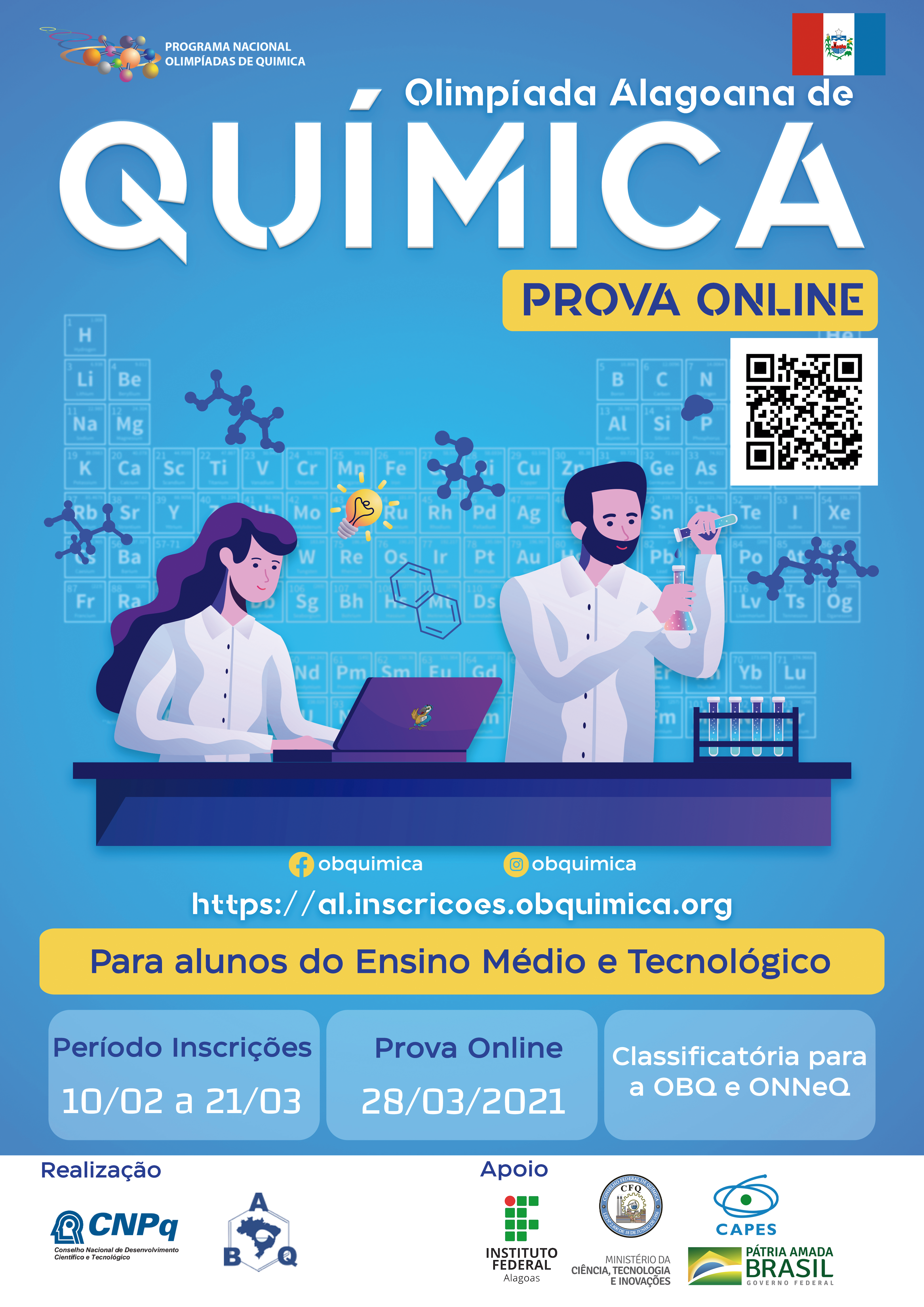 CARTAZ DE DIVULGAÇÃO OALQ 2020