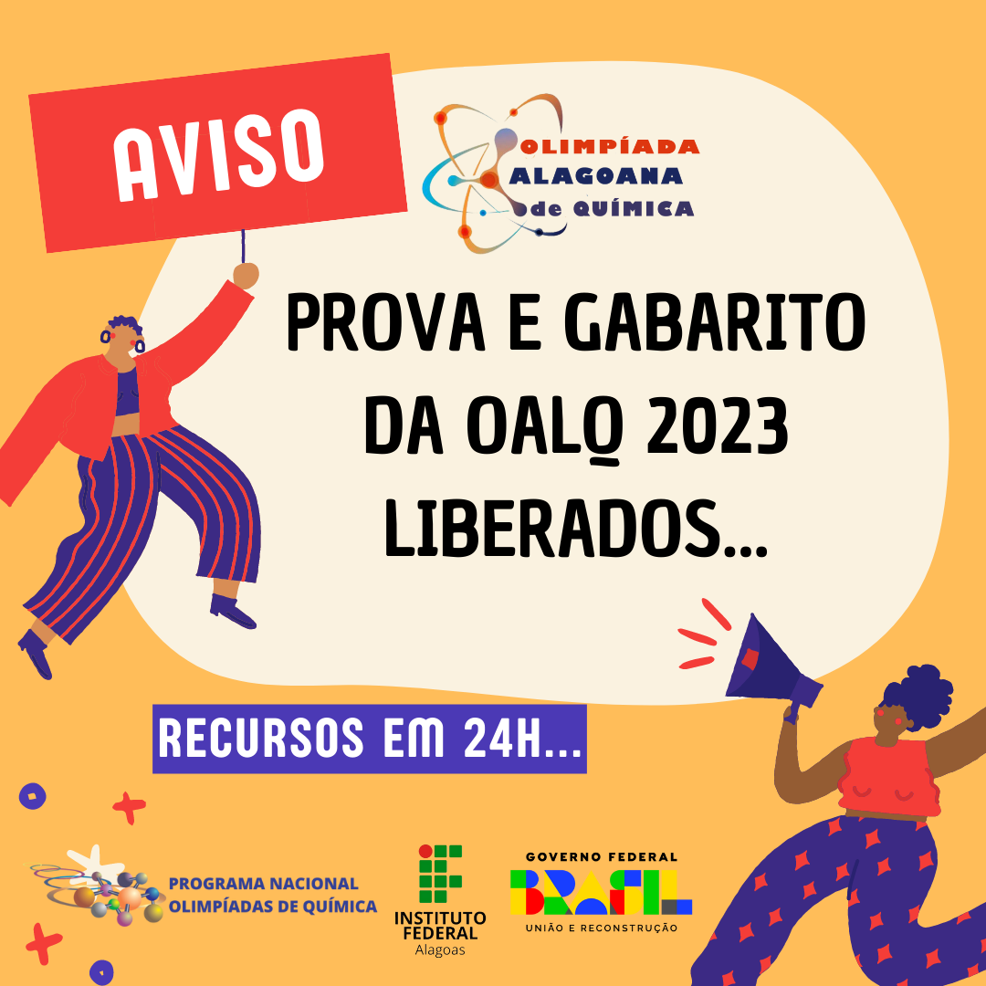 Prova e Gabarito da OALQ 2023 Liberado