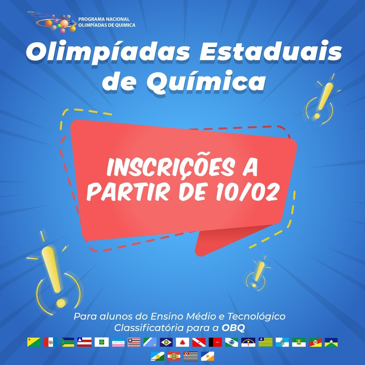 INSCRIÇÕES